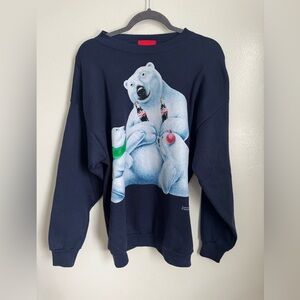 Vintage 1995 Coca Cola Polar Bear crewneck XL